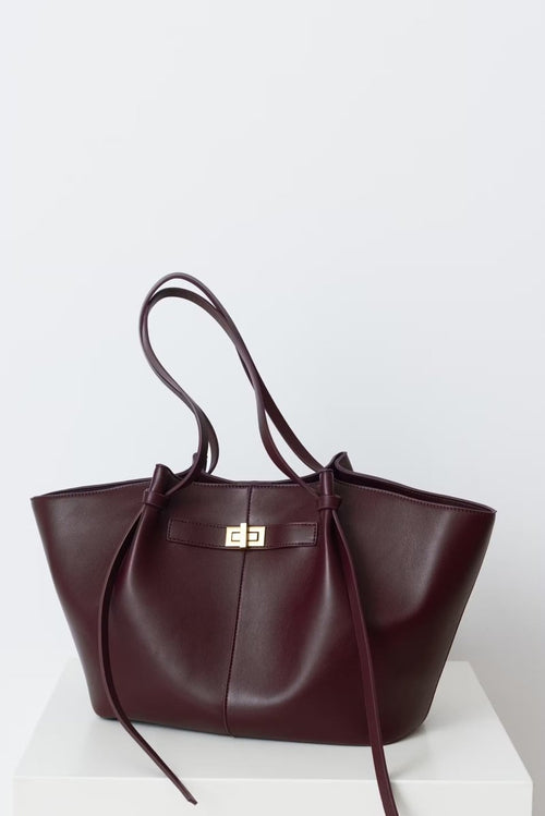 Long strap pu bag - Violet - Plug Addict