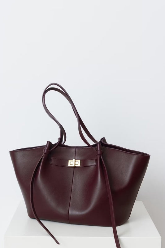 Long strap pu bag - Violet - Plug Addict